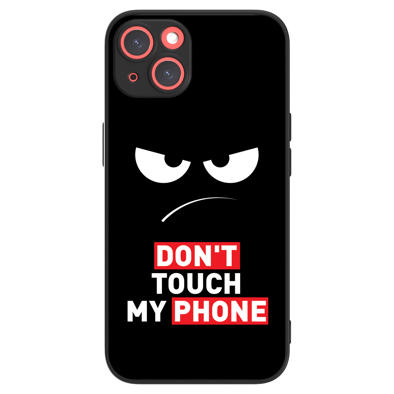 Picasee ULTIMATE CASE für Apple iPhone 13 - Angry Eyes - Transparent