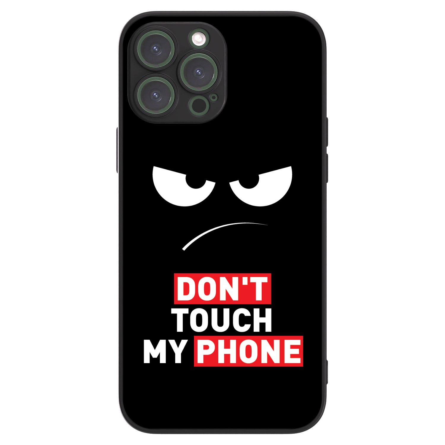 Picasee ULTIMATE CASE für Apple iPhone 13 Pro Max - Angry Eyes - Transparent