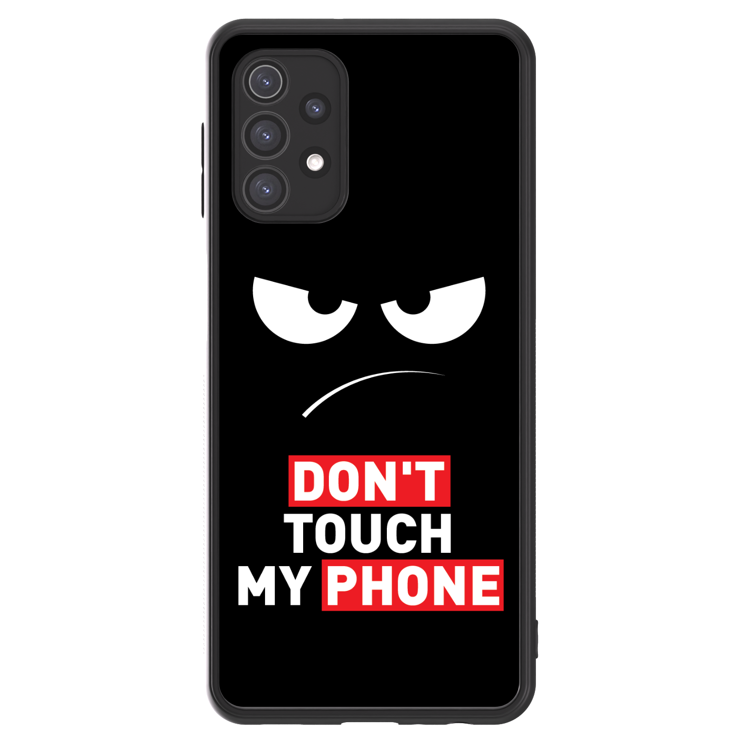 Picasee ULTIMATE CASE für Samsung Galaxy A32 5G A326B - Angry Eyes - Transparent