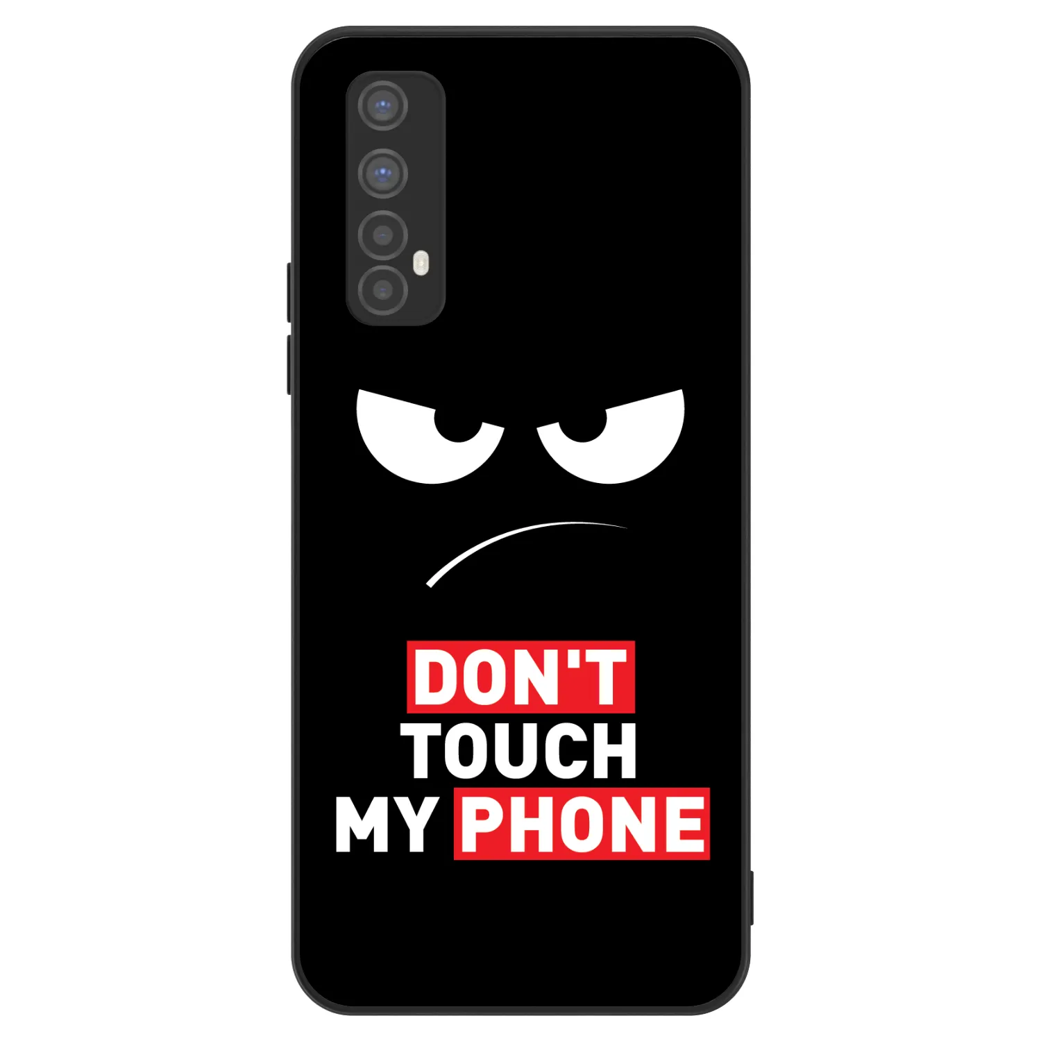 Picasee ULTIMATE CASE für Realme 7 - Angry Eyes - Transparent