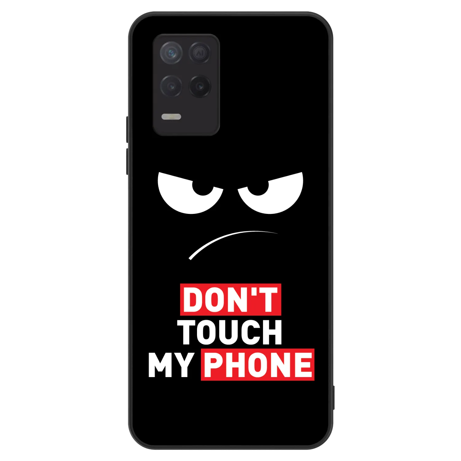 Picasee ULTIMATE CASE für Realme 8 5G - Angry Eyes - Transparent