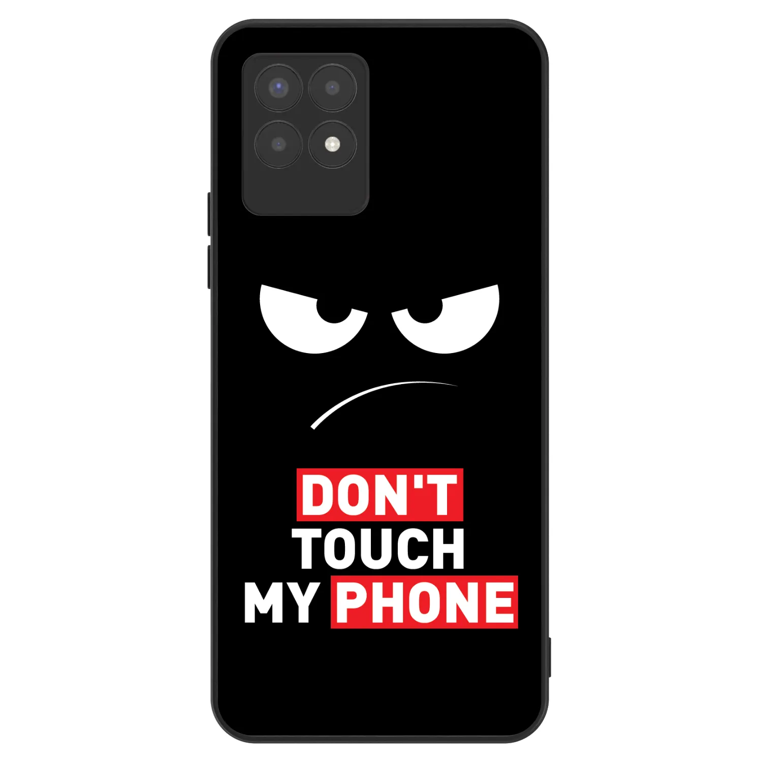 Picasee ULTIMATE CASE für Realme 8i - Angry Eyes - Transparent