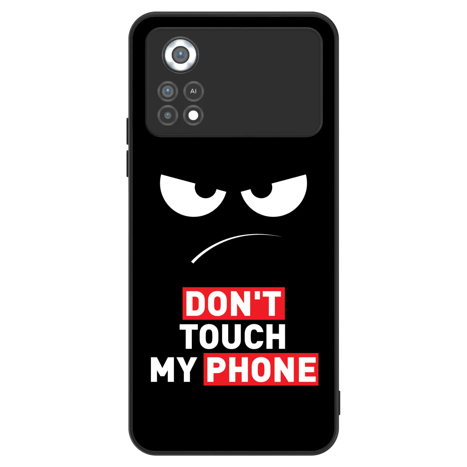 Picasee ULTIMATE CASE für Xiaomi Poco X4 Pro 5G - Angry Eyes - Transparent
