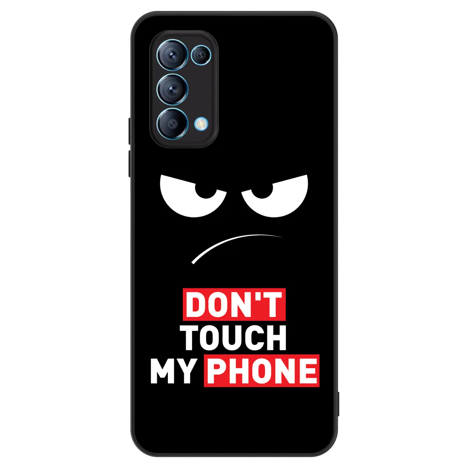 Picasee ULTIMATE CASE für OPPO Reno 5 5G - Angry Eyes - Transparent