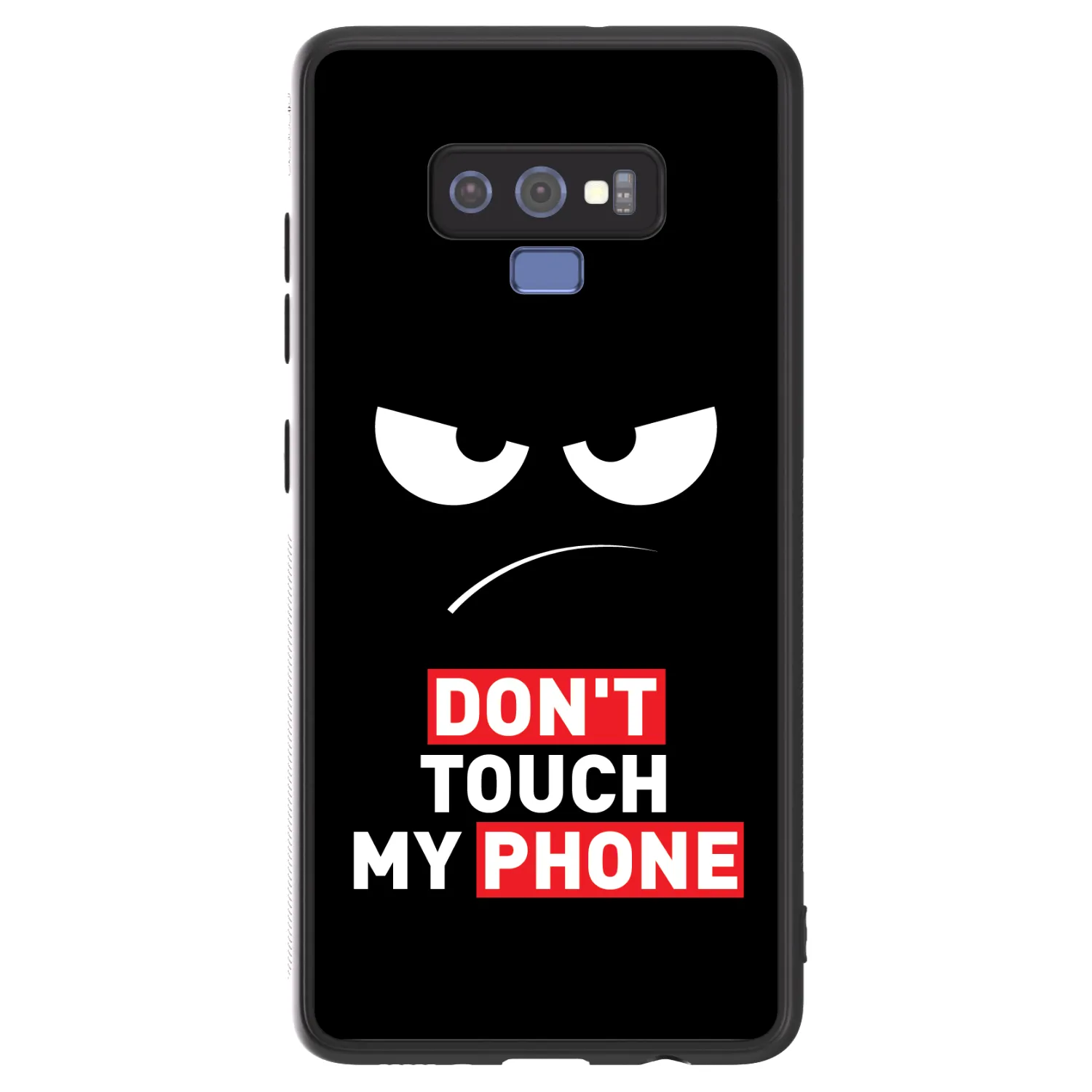 Picasee ULTIMATE CASE für Samsung Galaxy Note 9 N960F - Angry Eyes - Transparent