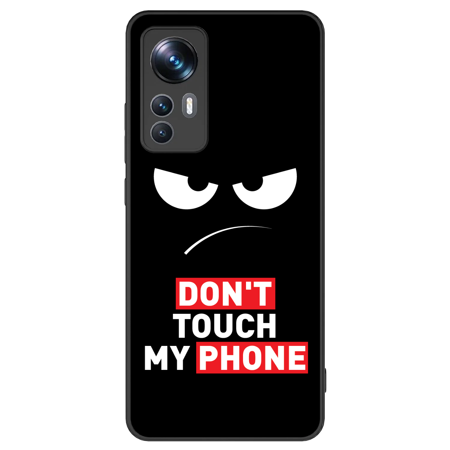 Picasee ULTIMATE CASE für Xiaomi 12T - Angry Eyes - Transparent