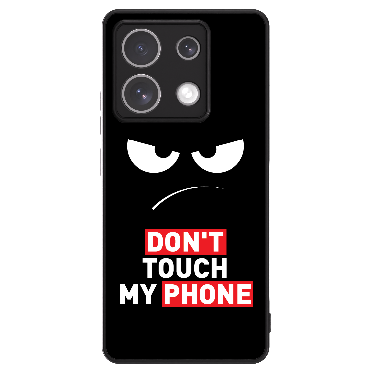 Picasee ULTIMATE CASE für Xiaomi Redmi Note 13 5G - Angry Eyes - Transparent