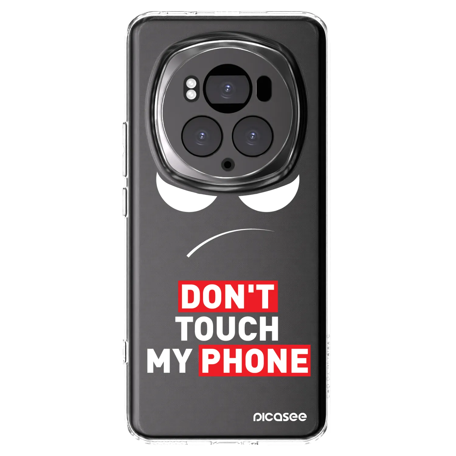 Picasee Honor Magic6 Pro Hülle - Transparentes Silikon - Angry Eyes - Transparent