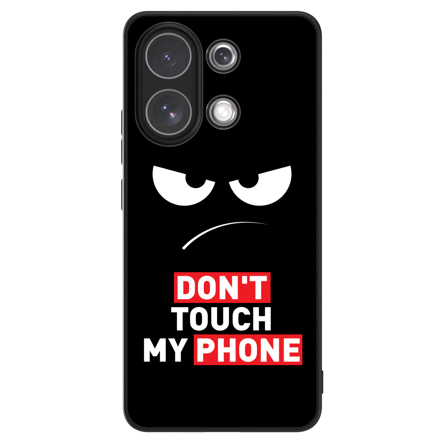 Picasee ULTIMATE CASE für Xiaomi Redmi Note 13 4G - Angry Eyes - Transparent