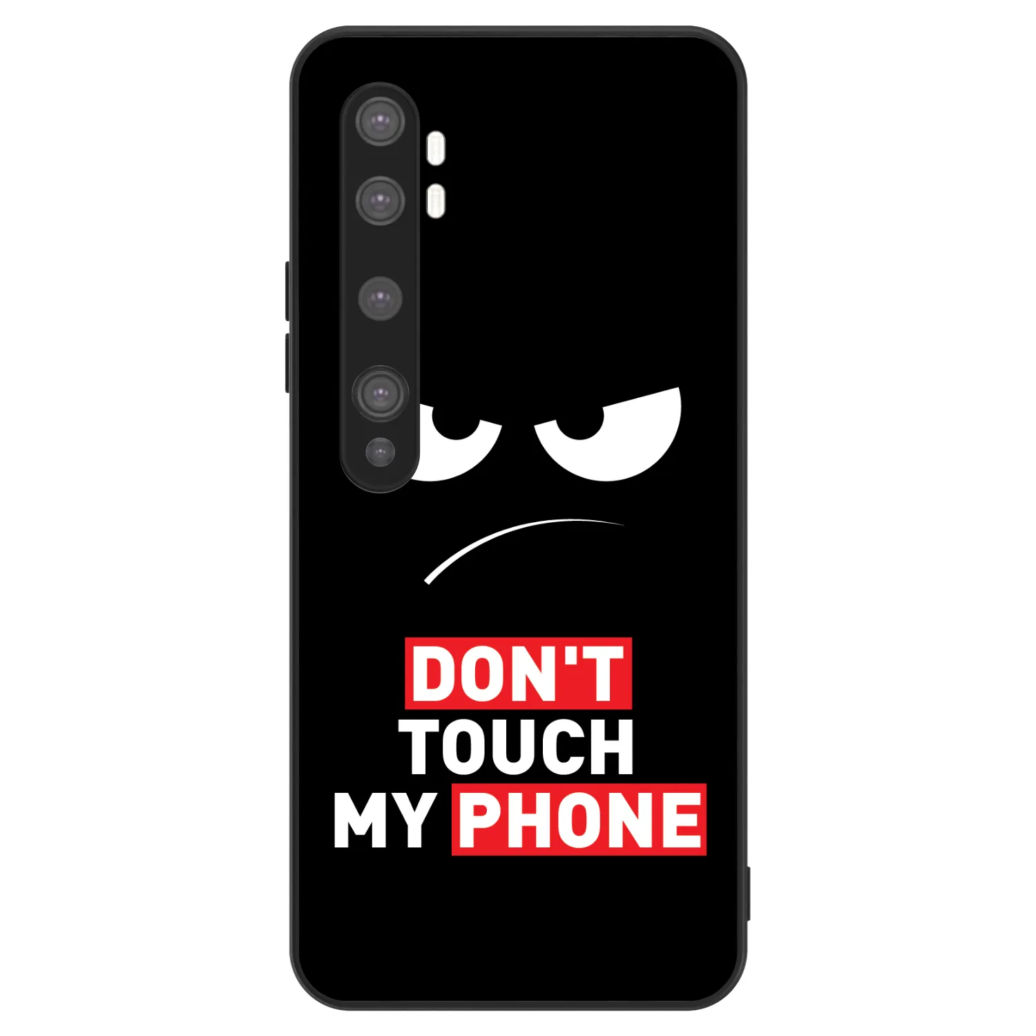Picasee ULTIMATE CASE für Xiaomi Mi Note 10 (Pro) - Angry Eyes - Transparent