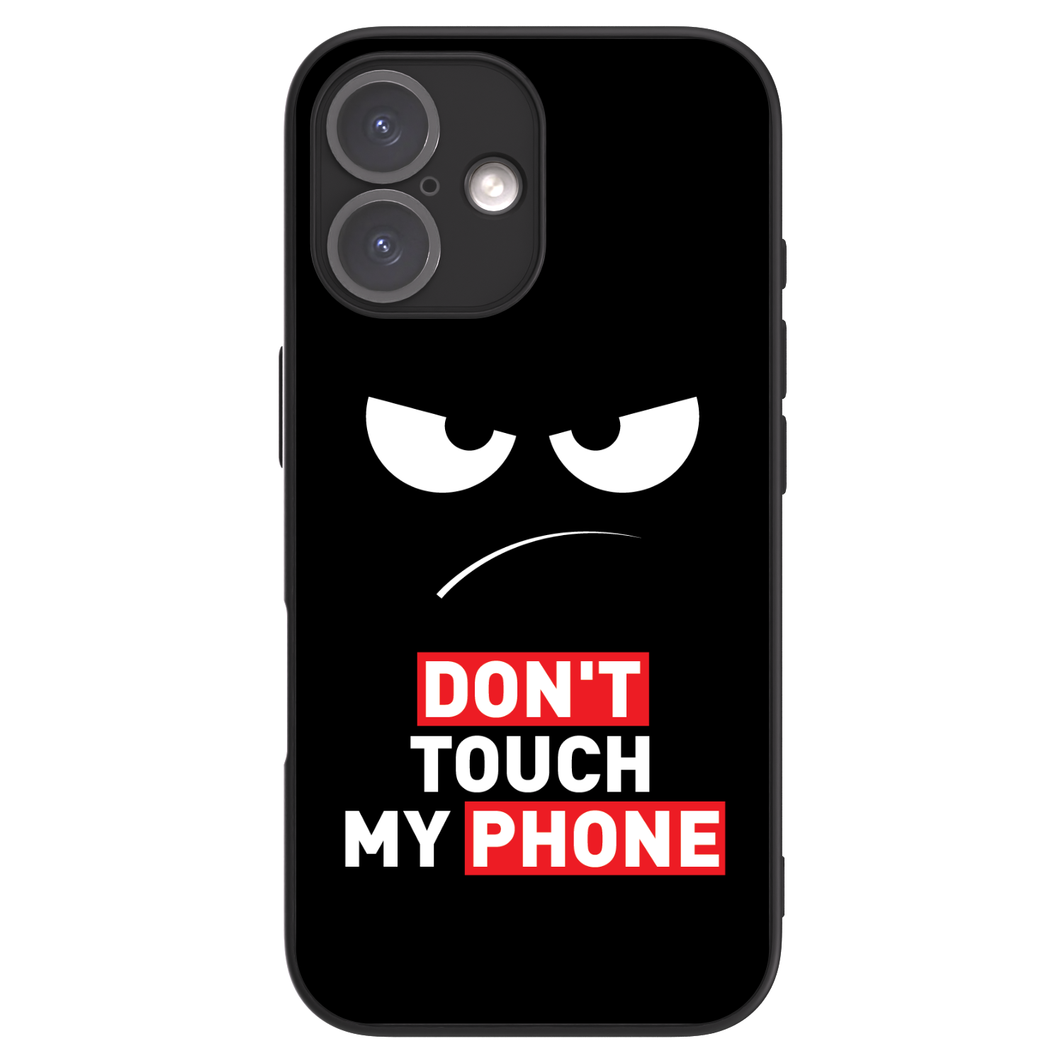 Picasee ULTIMATE CASE MagSafe für Apple iPhone 16 - Angry Eyes - Transparent