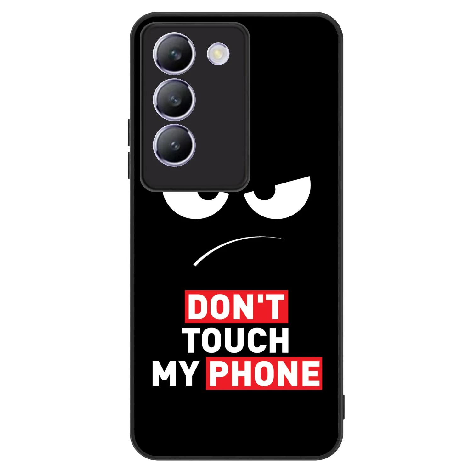 Picasee ULTIMATE CASE für Vivo V40 SE 5G - Angry Eyes - Transparent