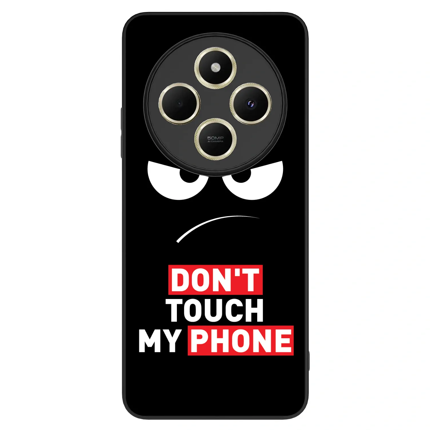 Picasee ULTIMATE CASE für Xiaomi Redmi 14C - Angry Eyes - Transparent