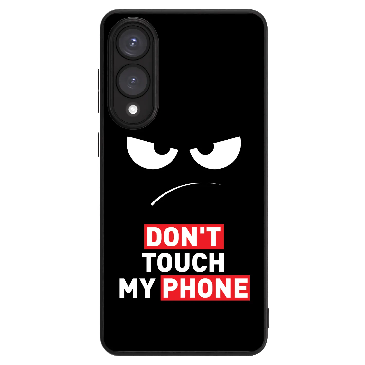 Picasee ULTIMATE CASE für Samsung Galaxy S25 Edge 5G - Angry Eyes - Transparent