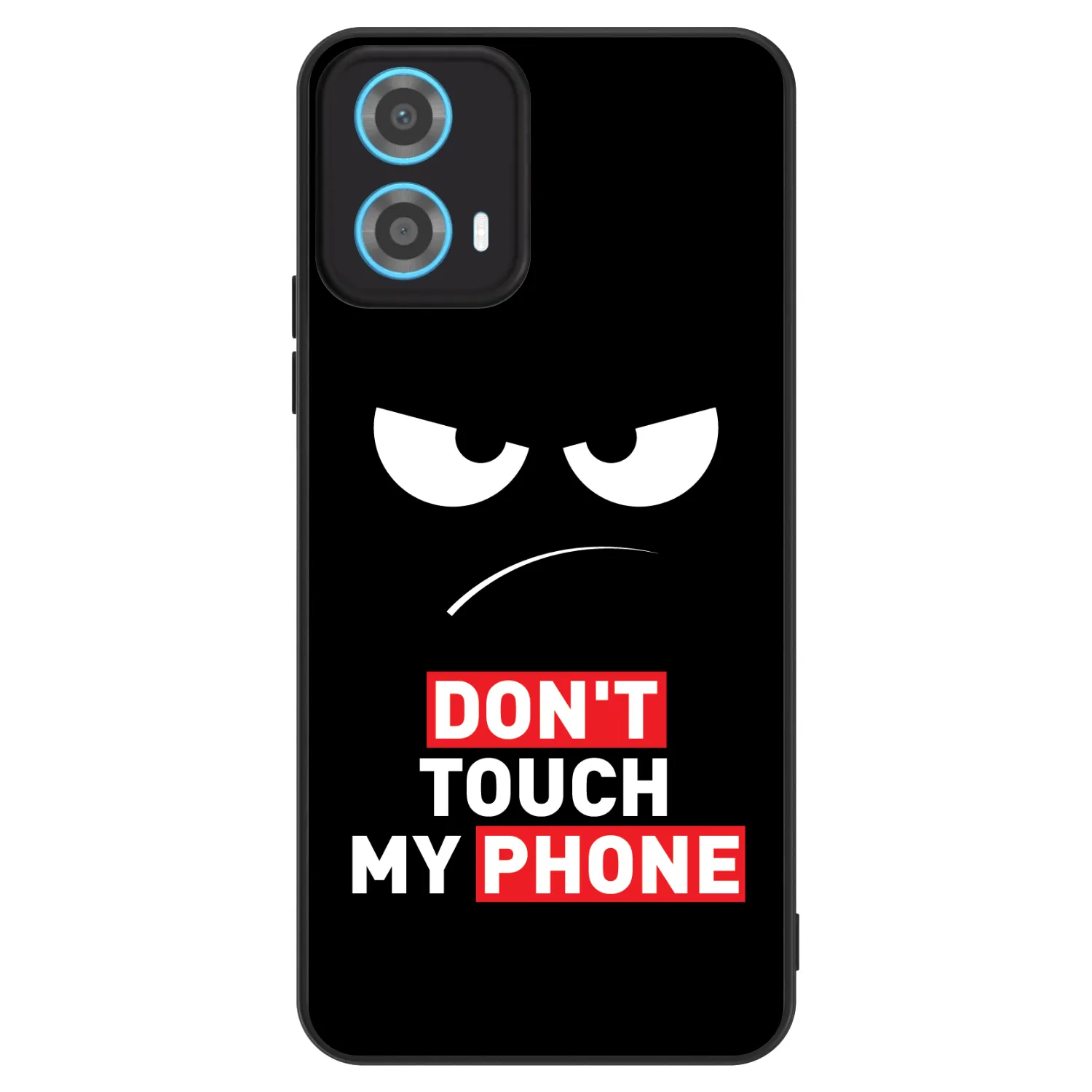 Picasee ULTIMATE CASE für Motorola Moto G34 5G - Angry Eyes - Transparent