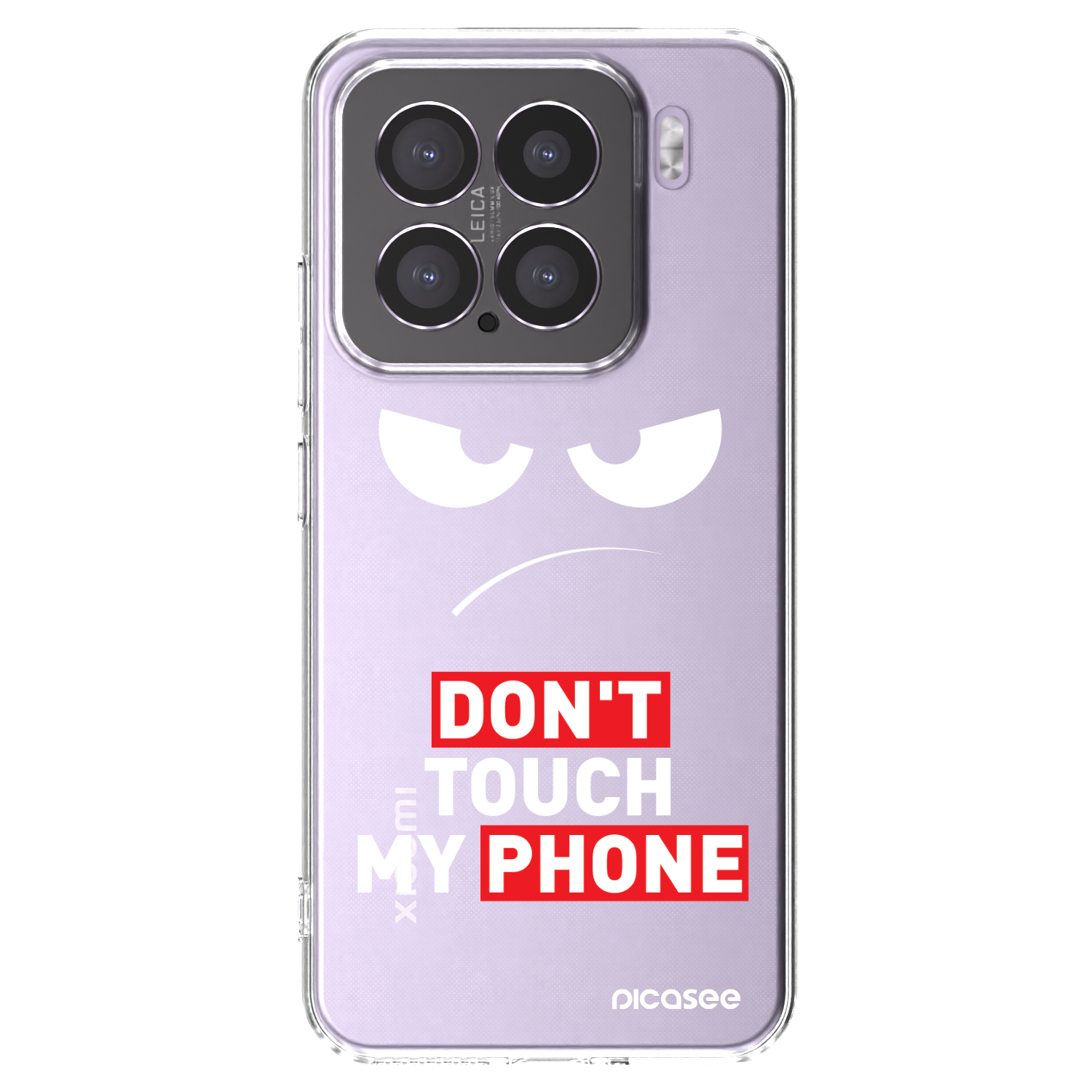 Picasee Xiaomi 15 Hülle - Transparentes Silikon - Angry Eyes - Transparent