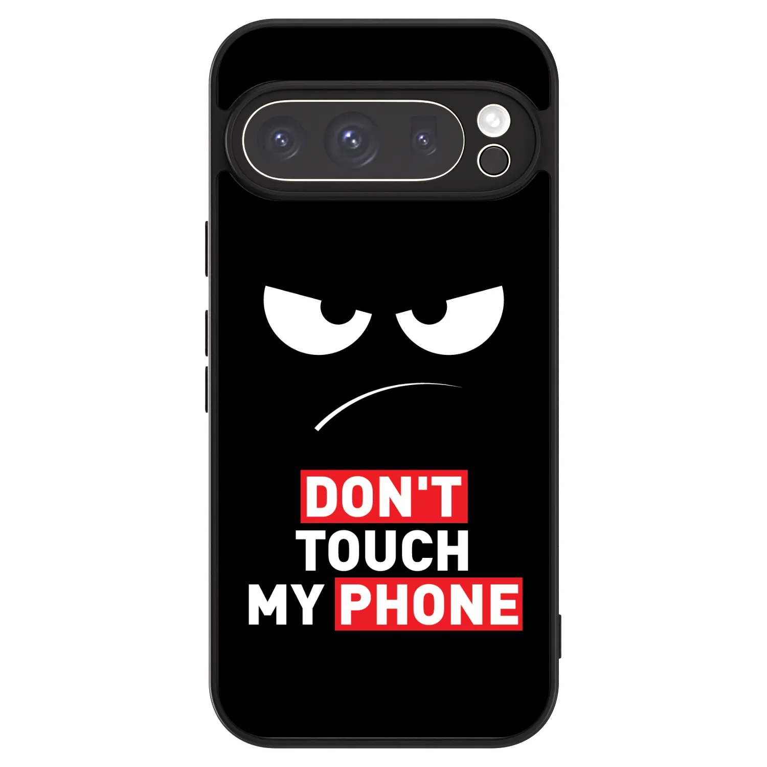 Picasee ULTIMATE CASE für Google Pixel 9 Pro - Angry Eyes - Transparent
