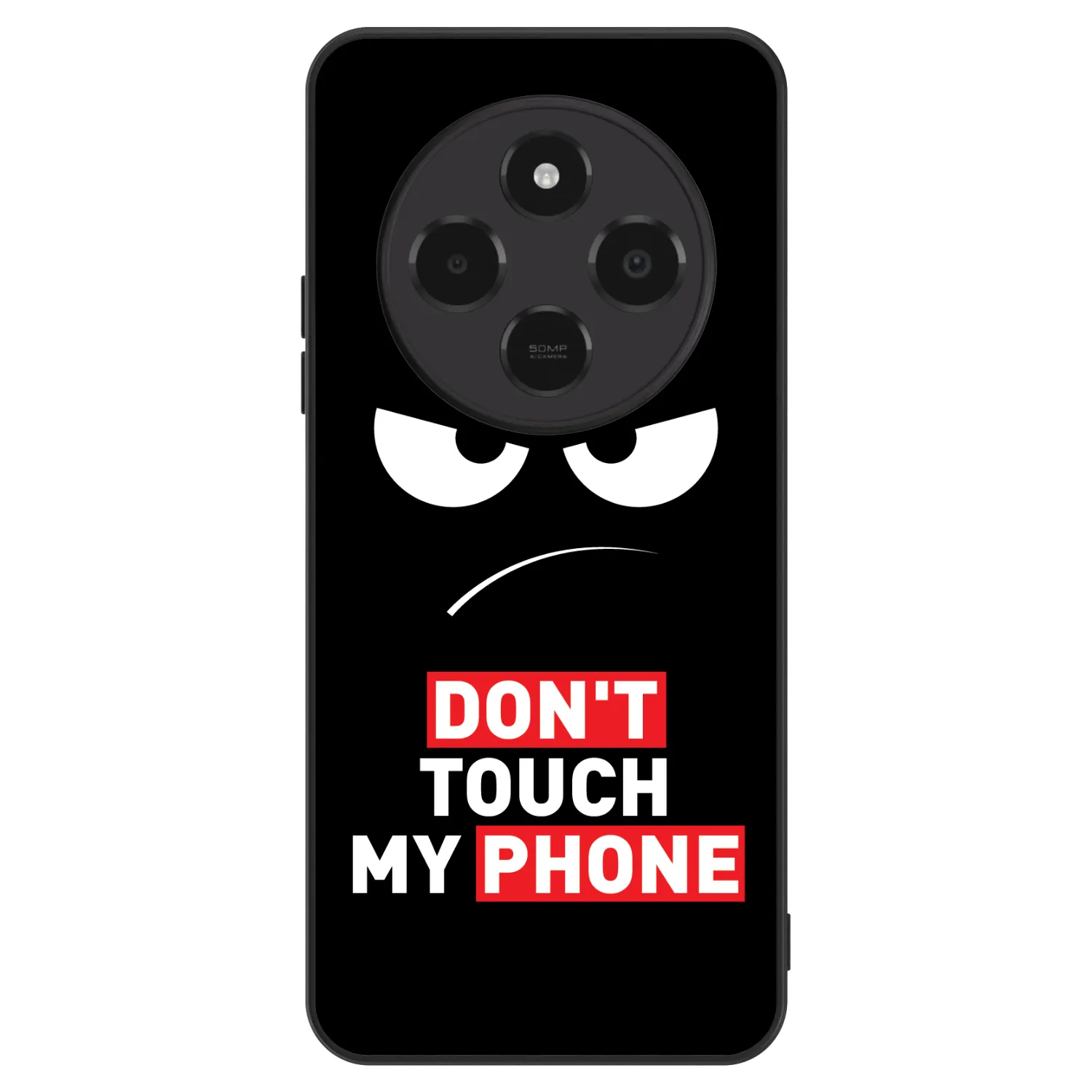 Picasee ULTIMATE CASE für Xiaomi Poco C75 - Angry Eyes - Transparent
