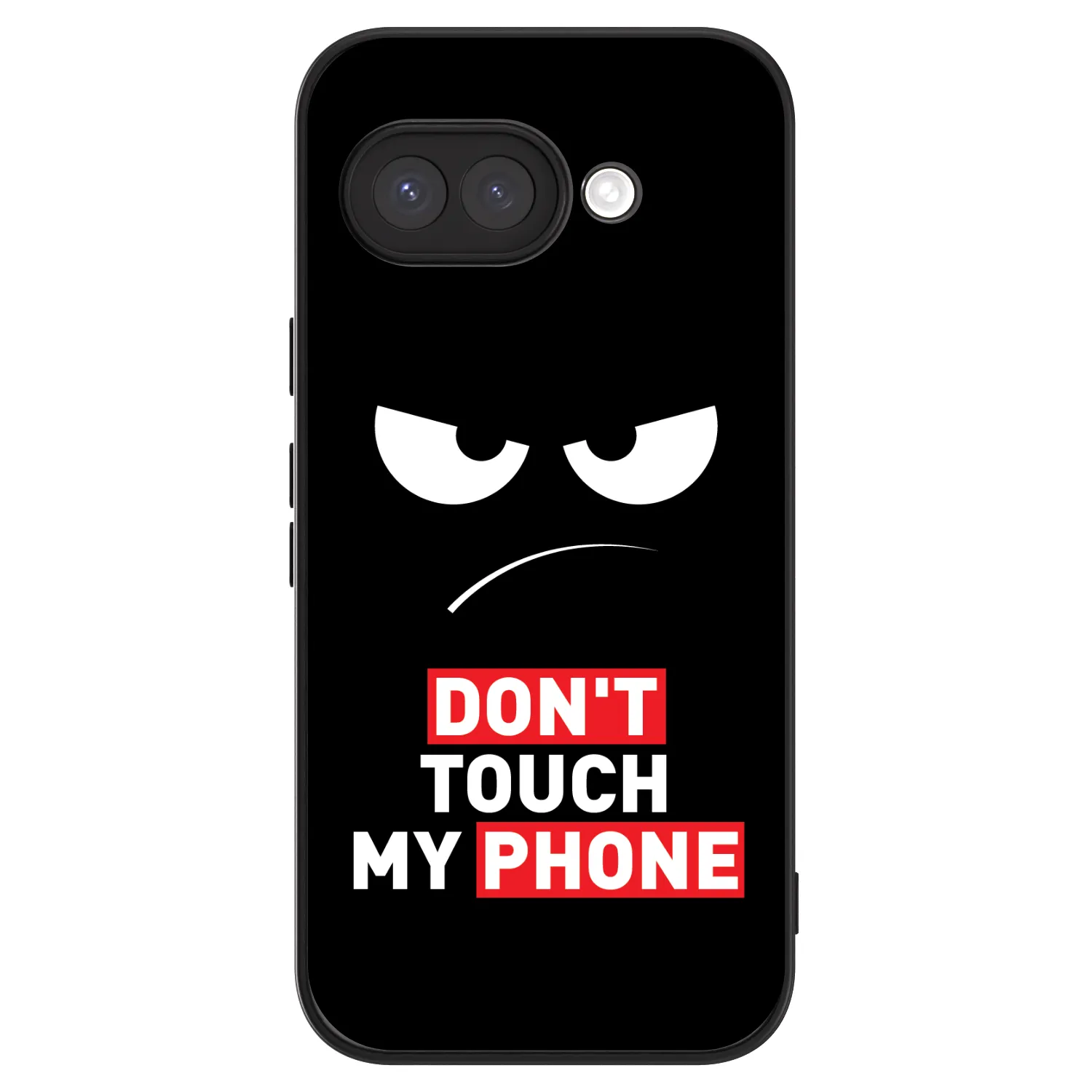 Picasee ULTIMATE CASE für Google Pixel 9a - Angry Eyes - Transparent