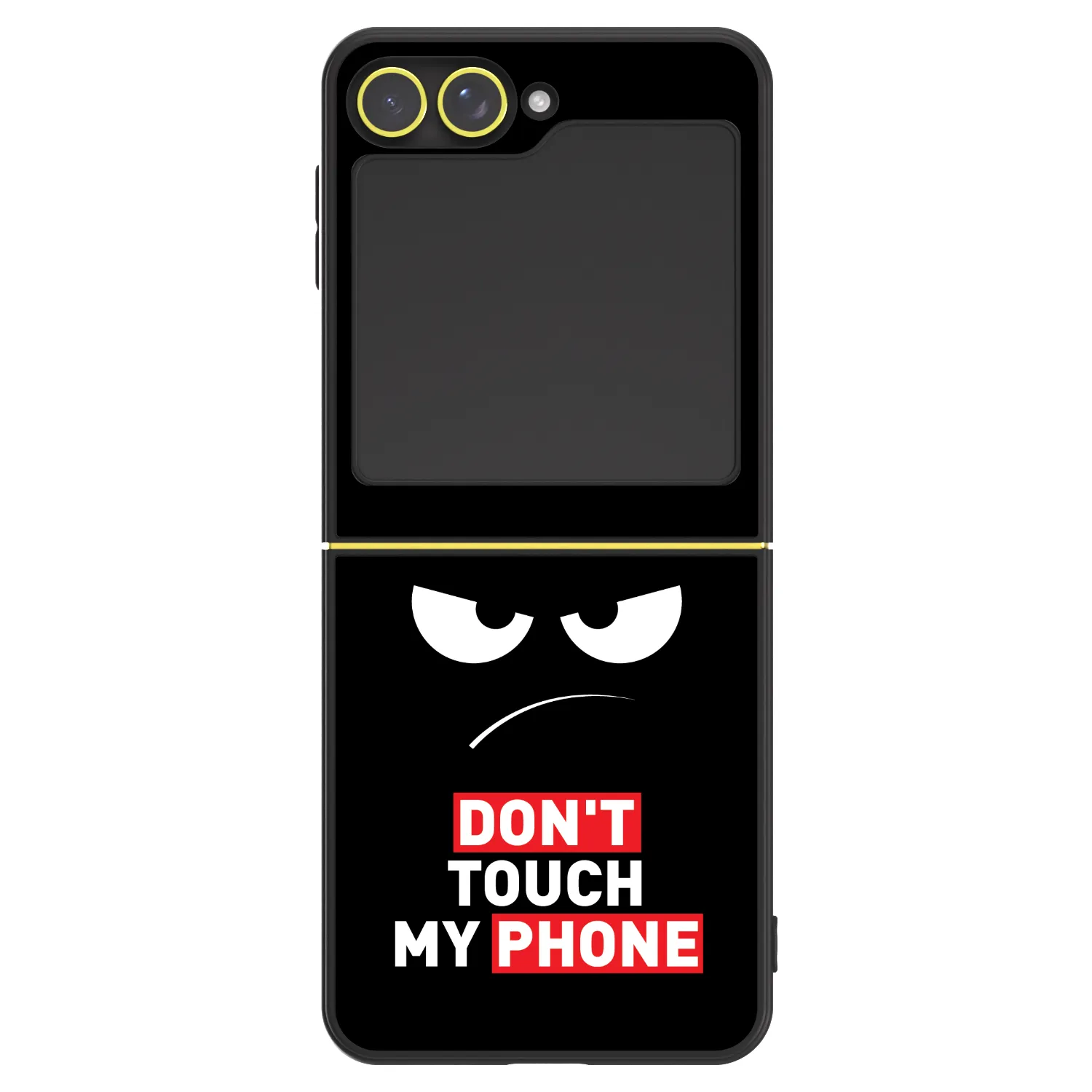 Picasee ULTIMATE CASE für Samsung Galaxy Z Flip5 5G - Angry Eyes - Transparent