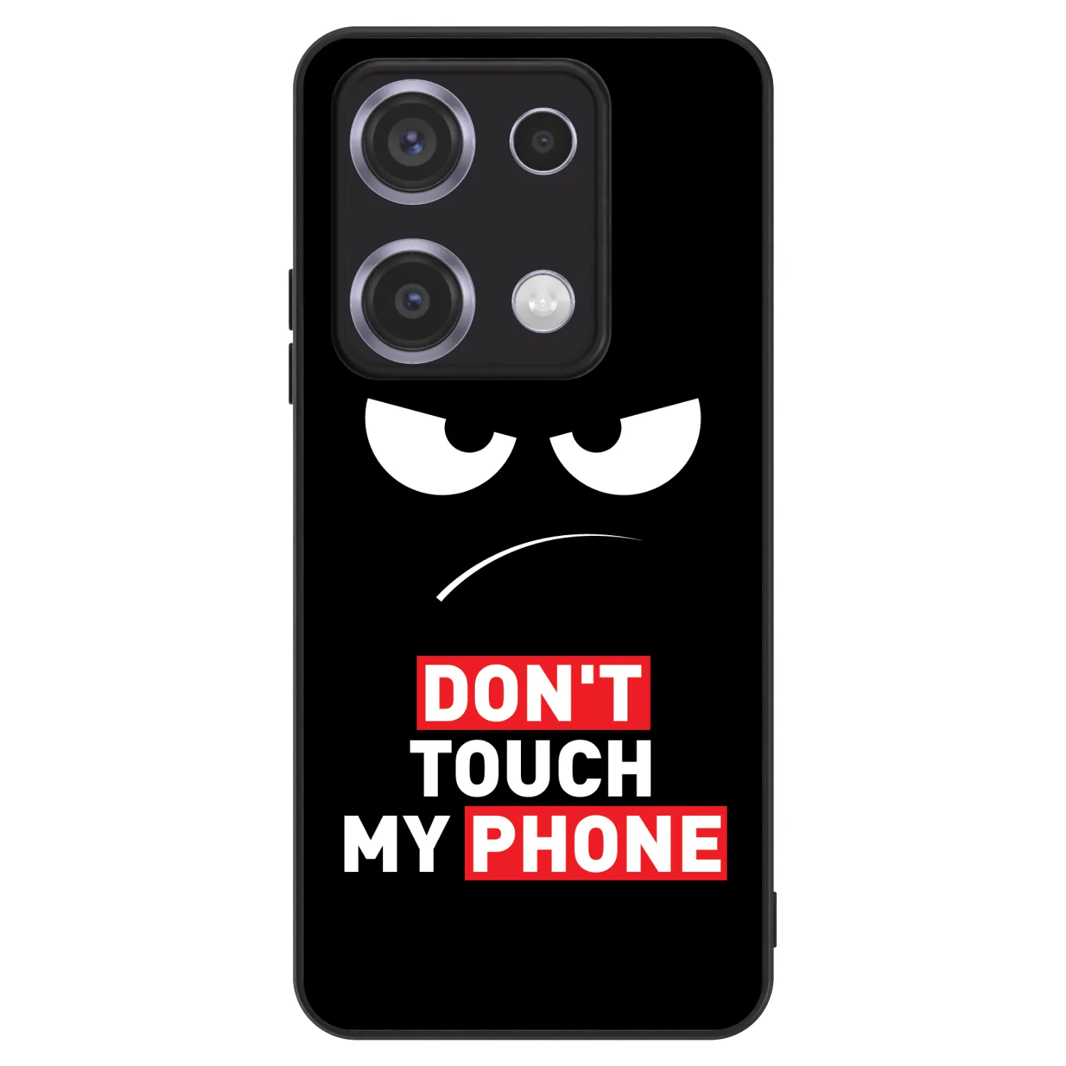 Picasee ULTIMATE CASE für Xiaomi Redmi Note 14S - Angry Eyes - Transparent