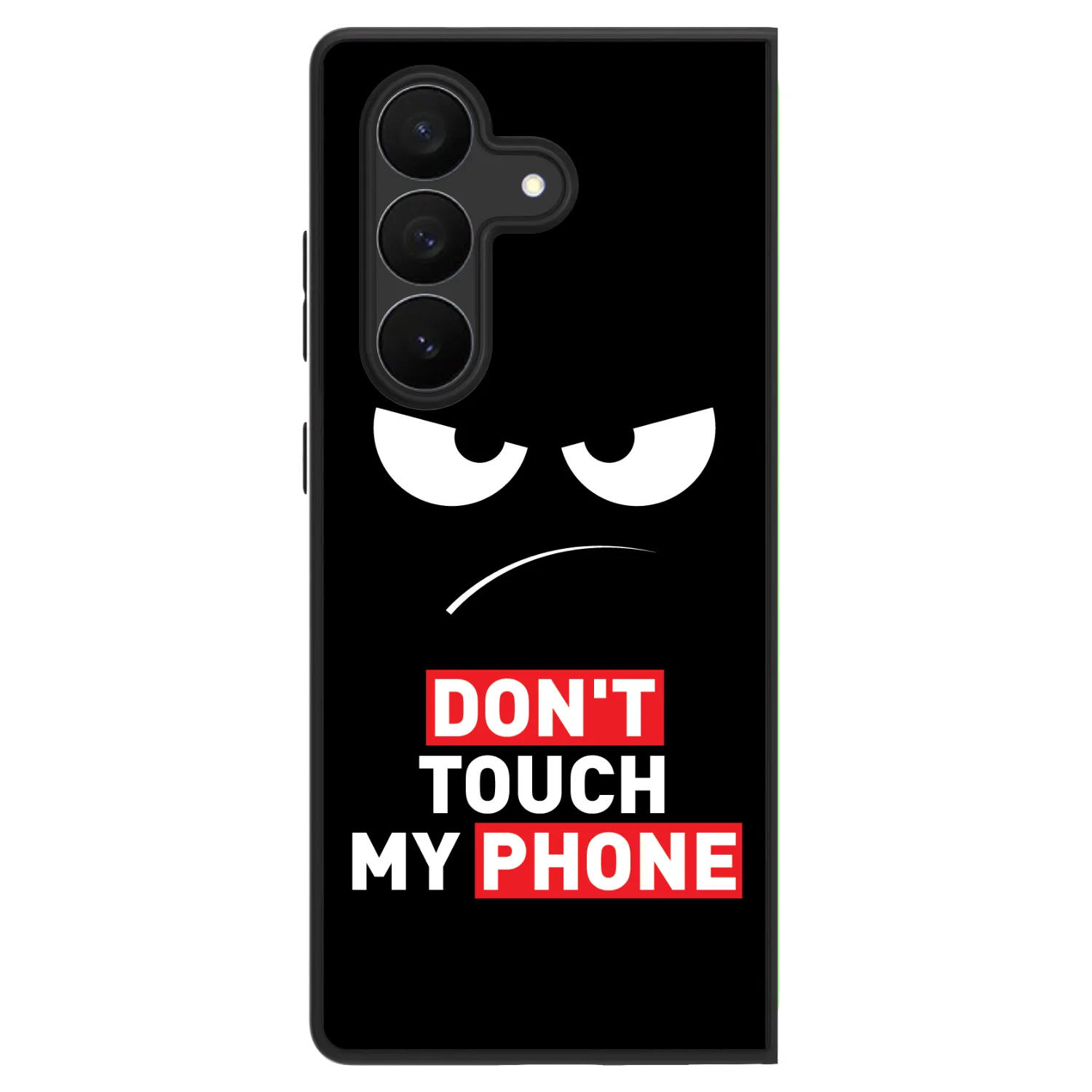 Picasee ULTIMATE CASE für Samsung Galaxy Z Fold7 5G - Angry Eyes - Transparent