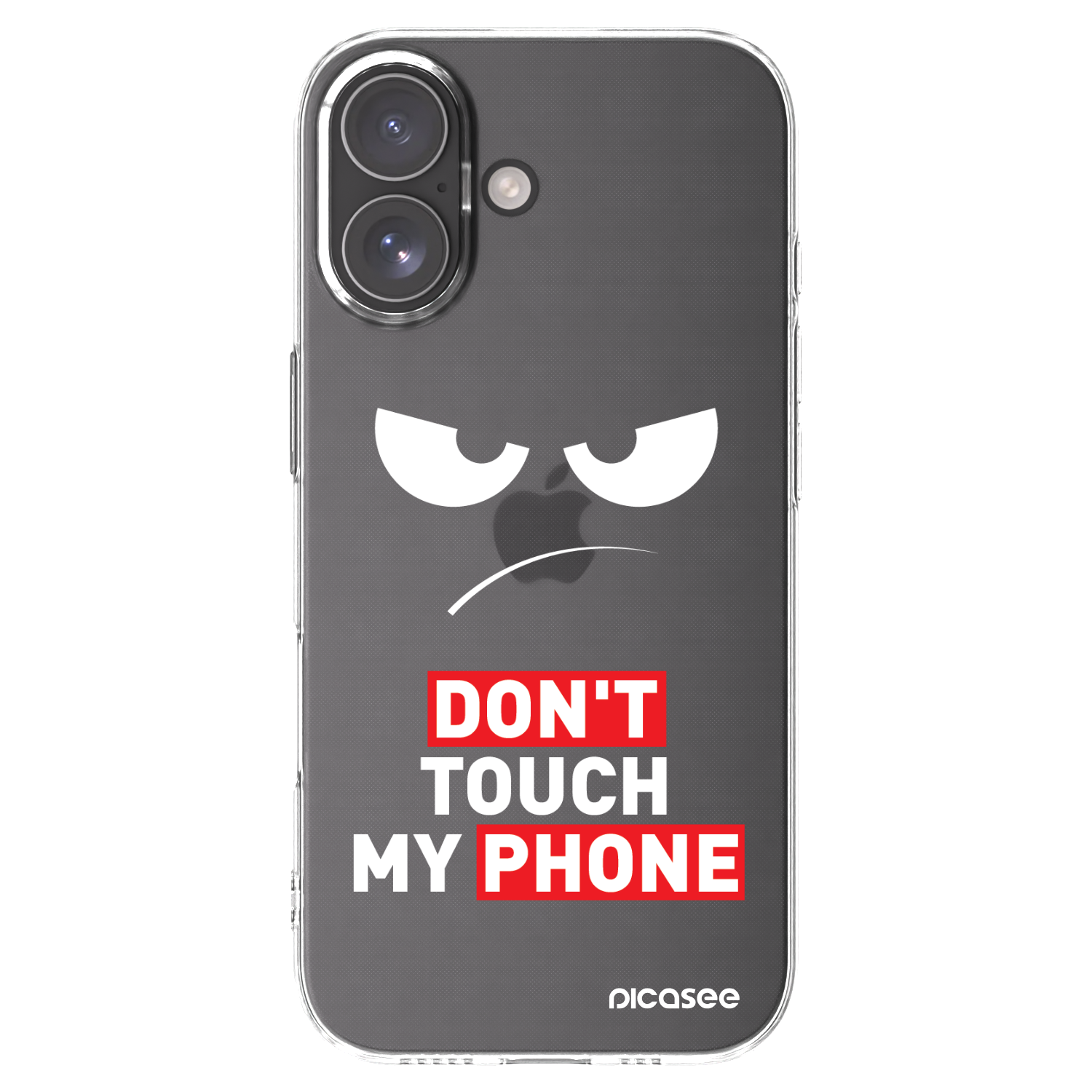 Picasee Apple iPhone 17 Hülle - Transparentes Silikon - Angry Eyes - Transparent