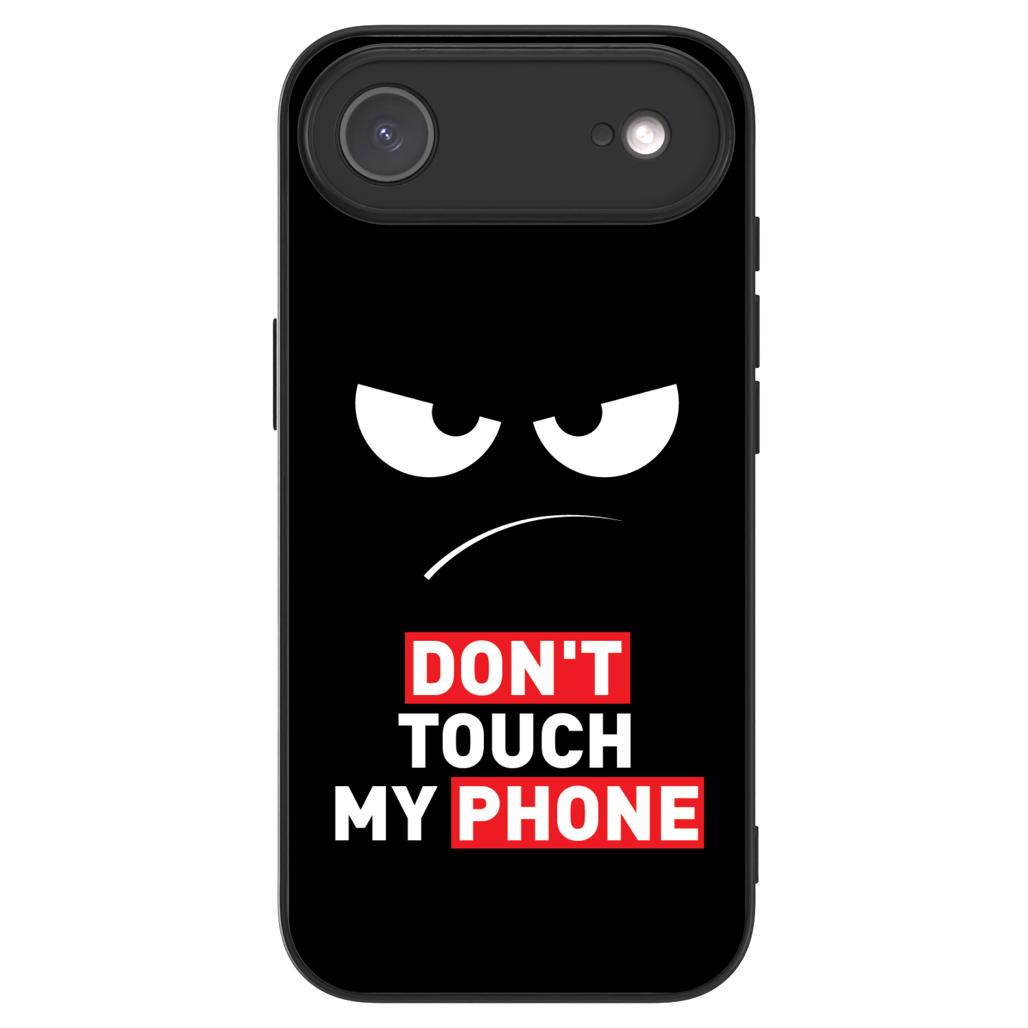 Picasee ULTIMATE CASE MagSafe für Apple iPhone Air - Angry Eyes - Transparent