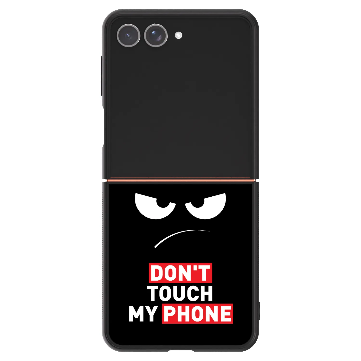 Picasee ULTIMATE CASE für Samsung Galaxy Z Flip7 5G - Angry Eyes - Transparent