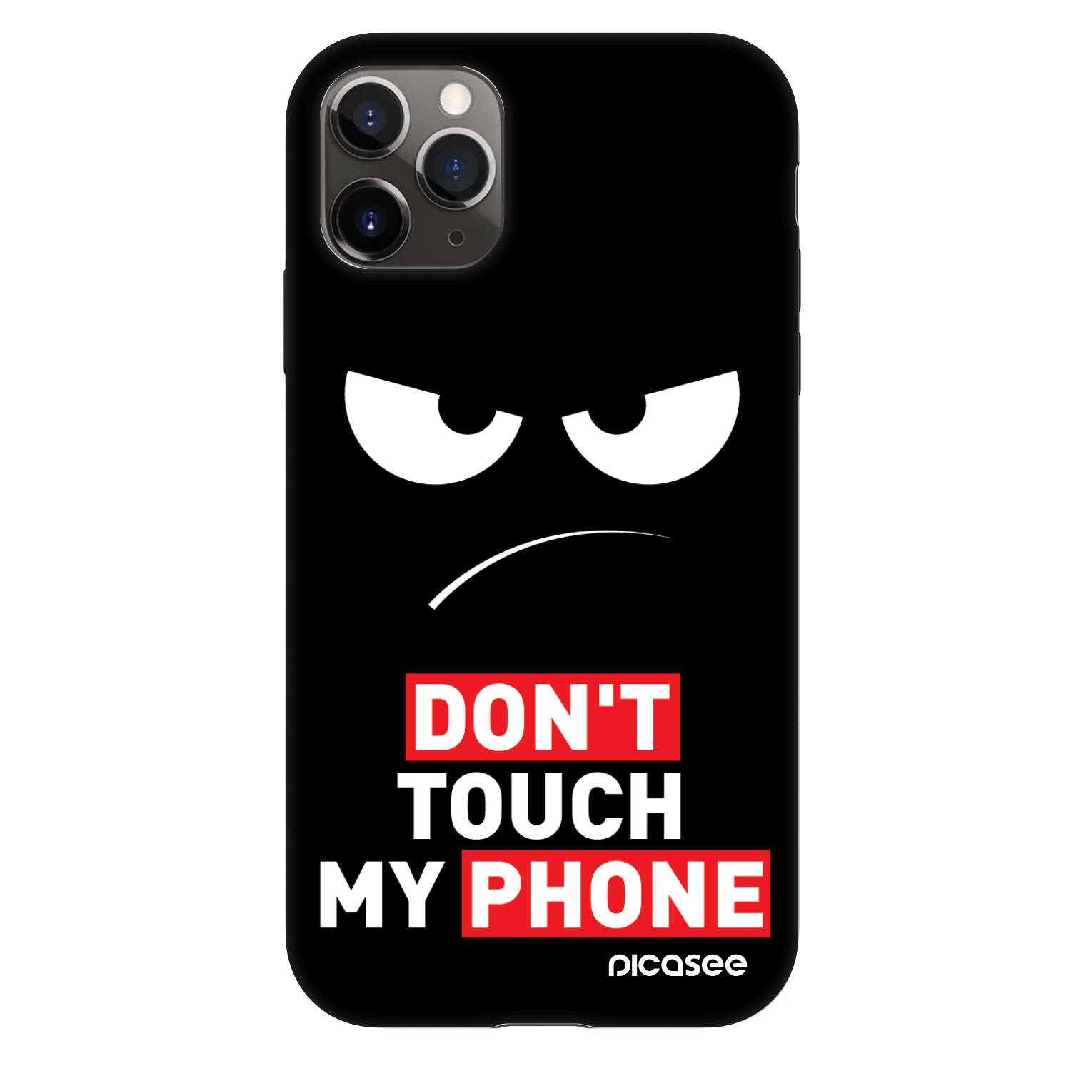 Picasee Fashion Case für Apple iPhone 11 Pro - Angry Eyes - Transparent