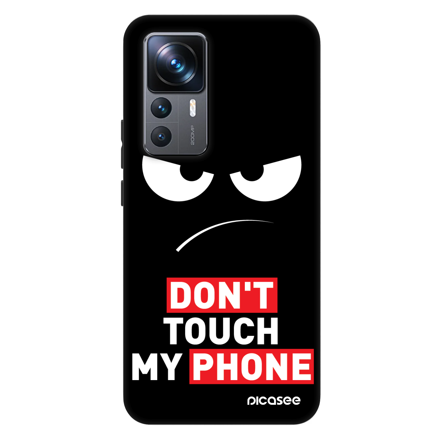 Picasee Fashion Case für Xiaomi 12T Pro - Angry Eyes - Transparent