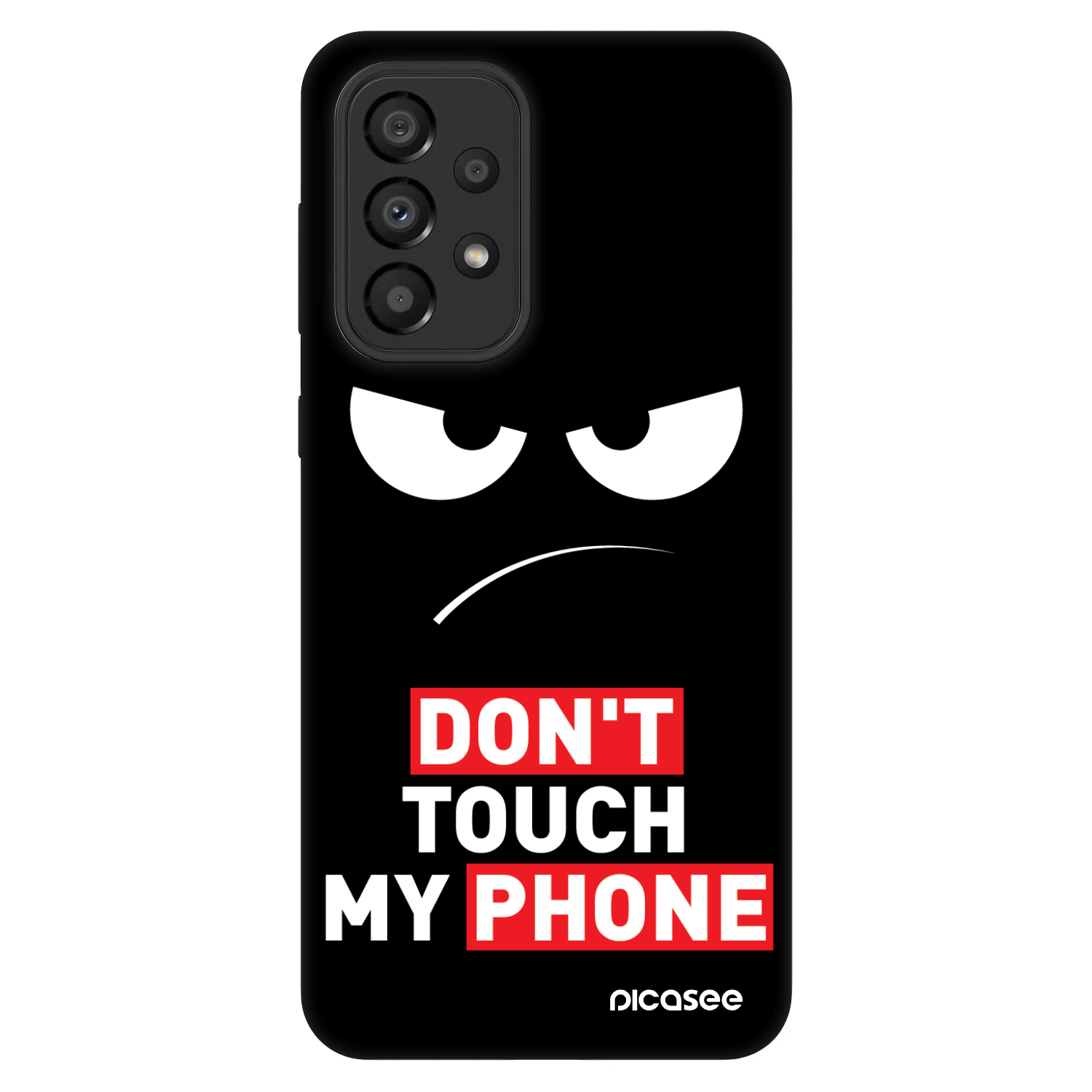 Picasee Fashion Case für Samsung Galaxy A33 5G A336 - Angry Eyes - Transparent