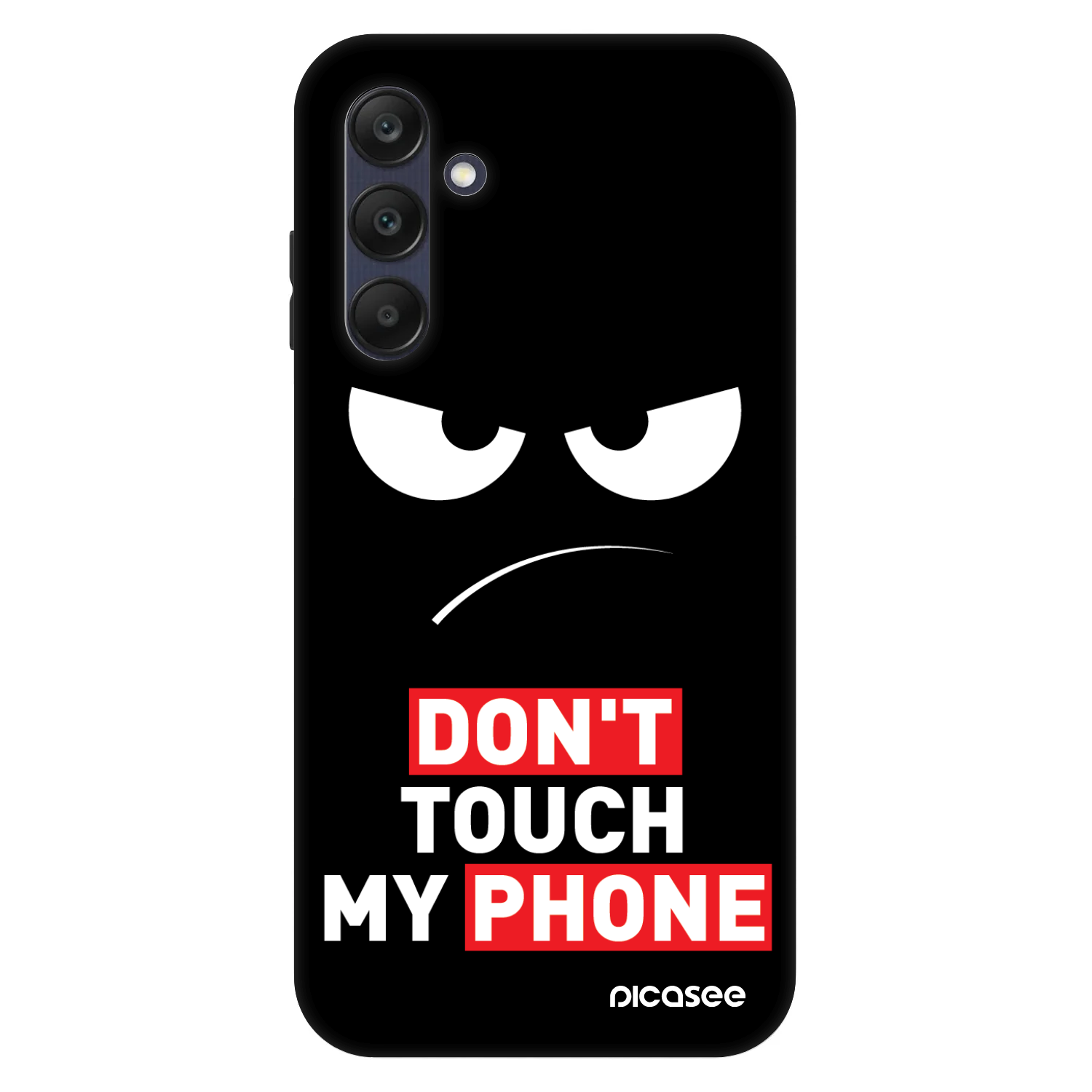 Picasee Fashion Case für Samsung Galaxy A25 A256B 5G - Angry Eyes - Transparent