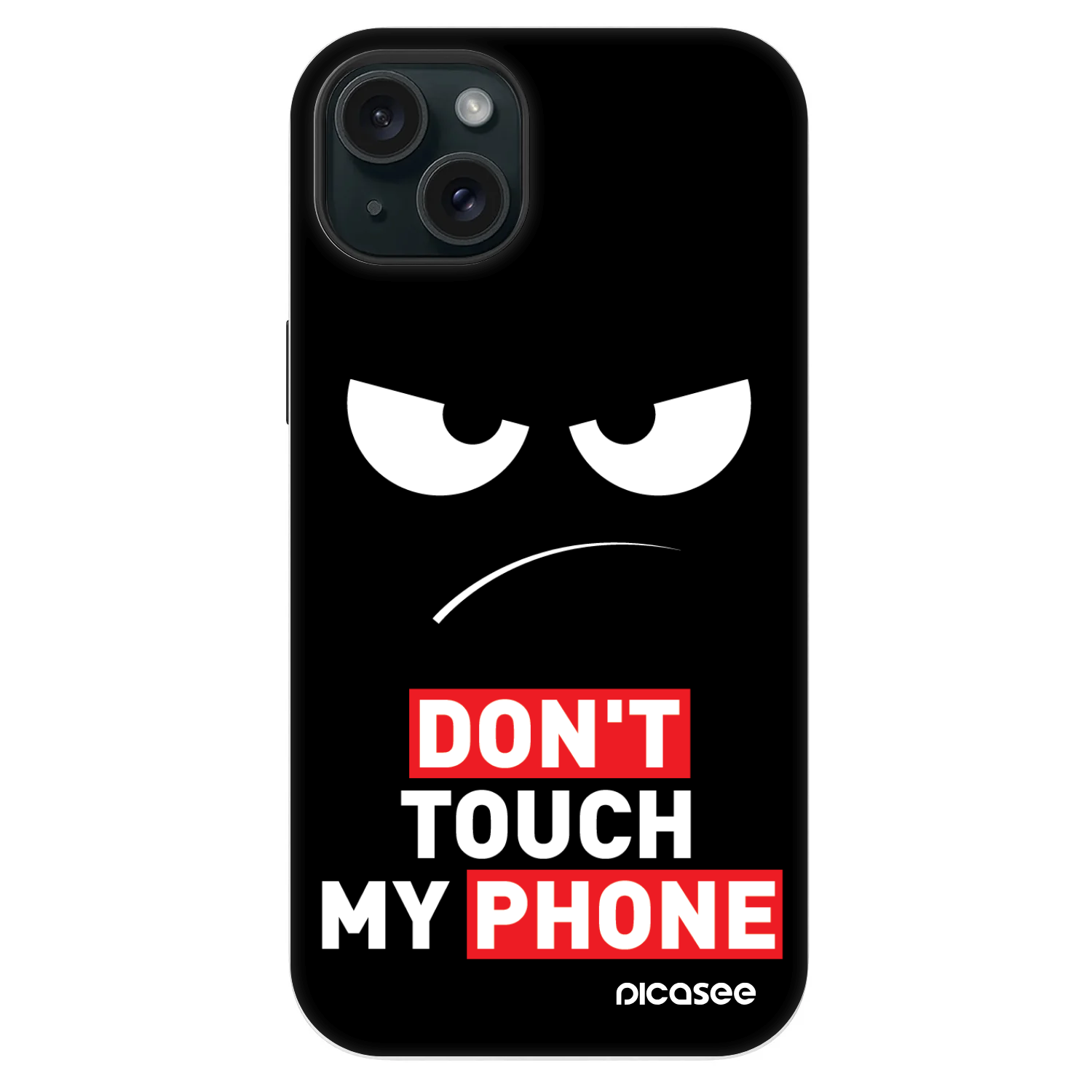 Picasee Fashion Case MagSafe für Apple iPhone 14 Plus - Angry Eyes - Transparent
