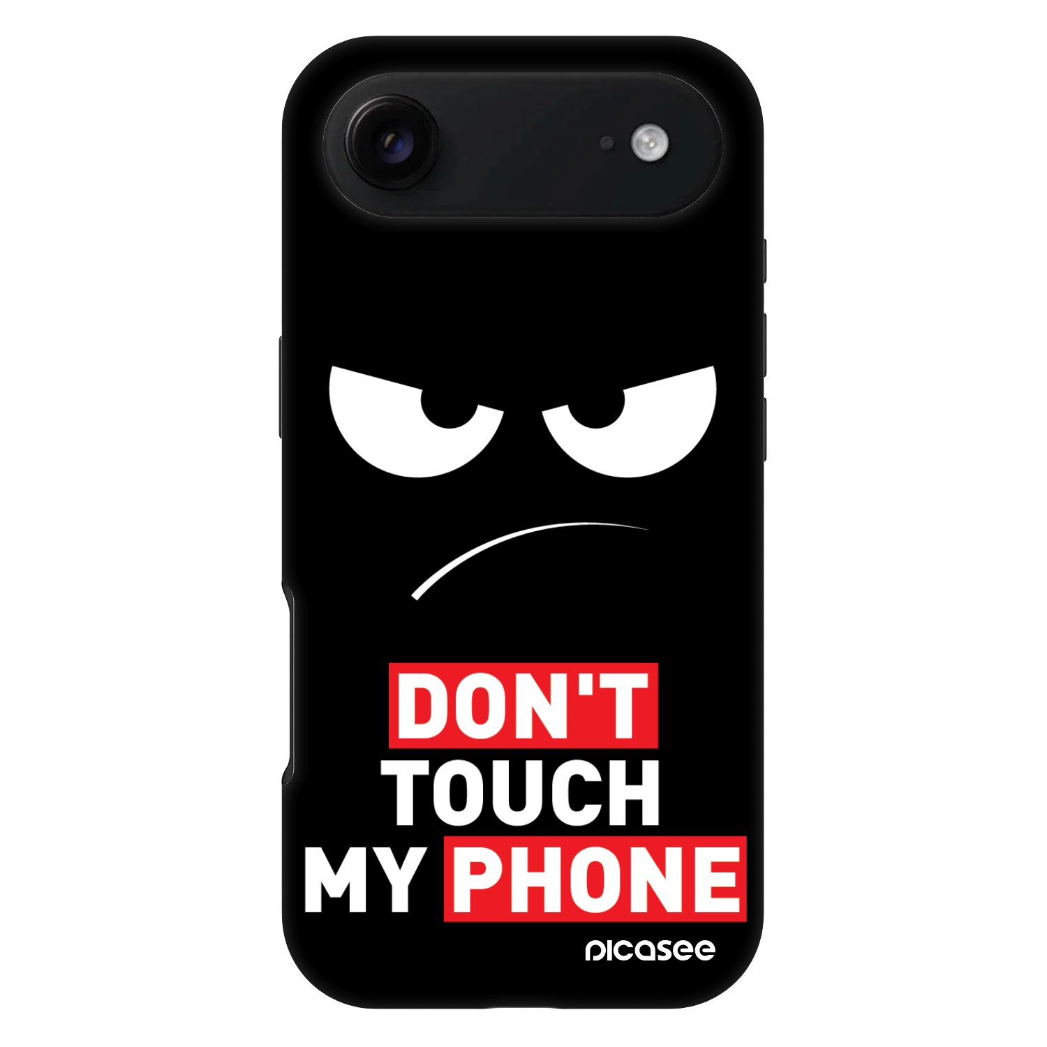 Picasee Fashion Case MagSafe für Apple iPhone Air - Angry Eyes - Transparent