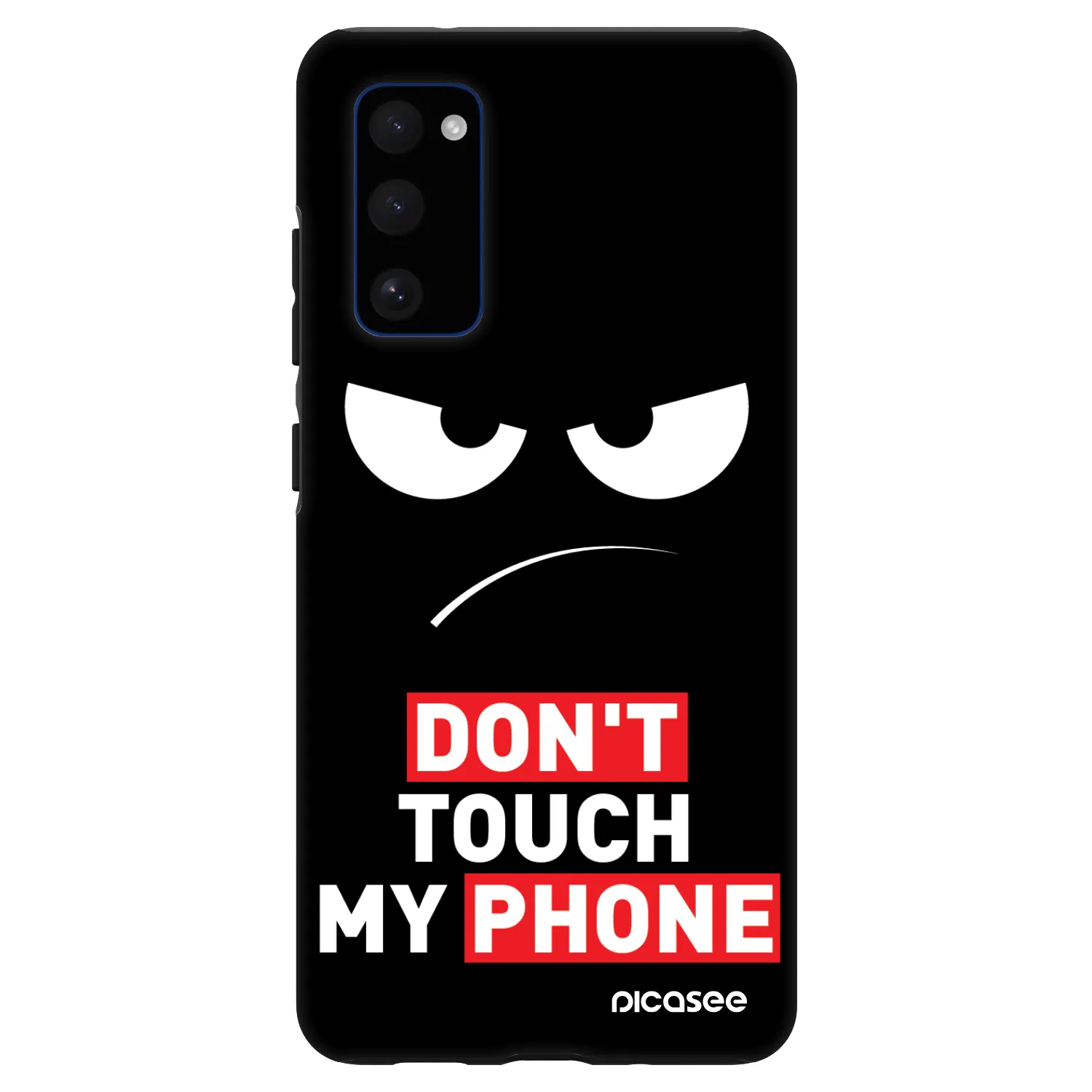 Picasee Fashion Case für Samsung Galaxy S20 FE - Angry Eyes - Transparent