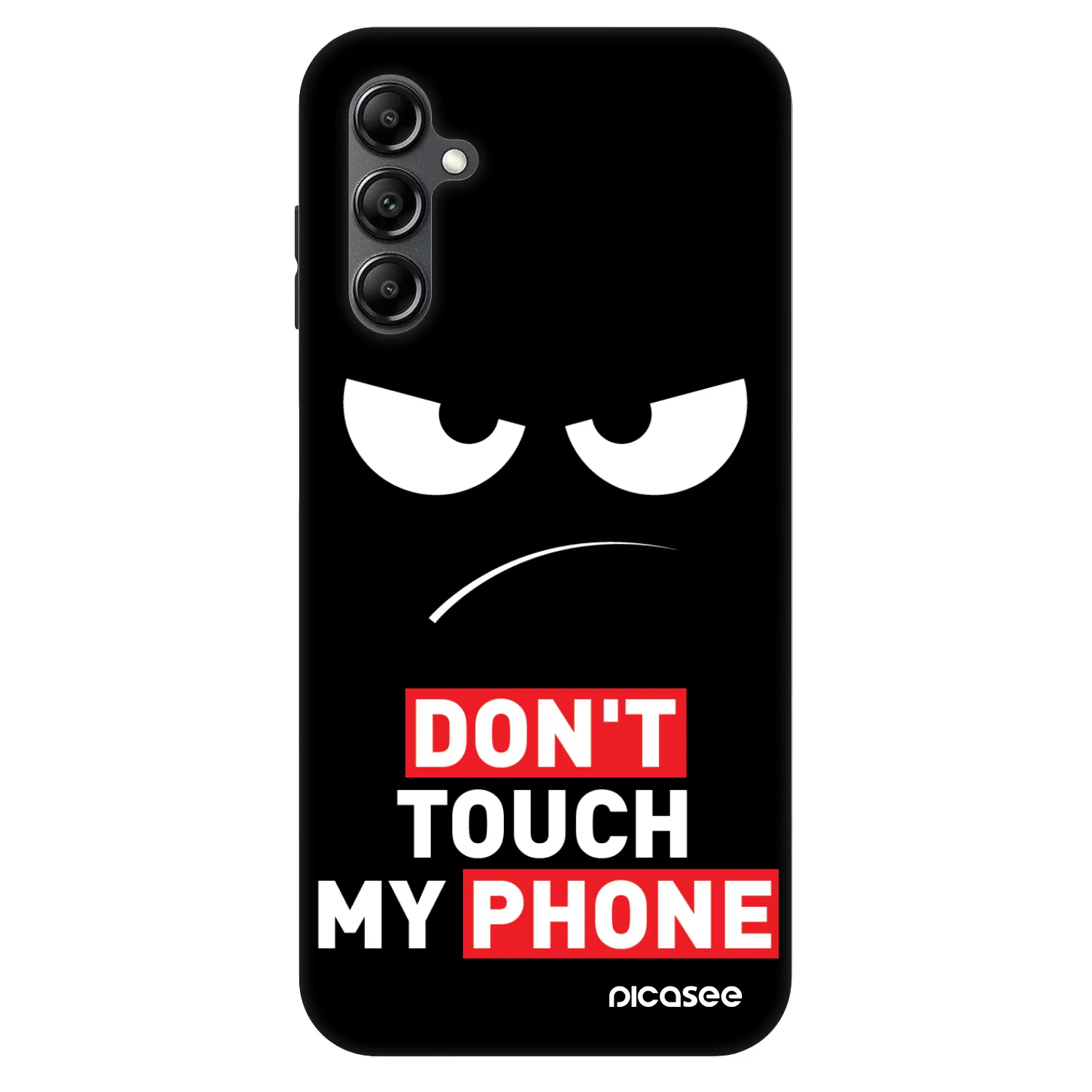 Picasee Fashion Case für Samsung Galaxy A16 4G - Angry Eyes - Transparent