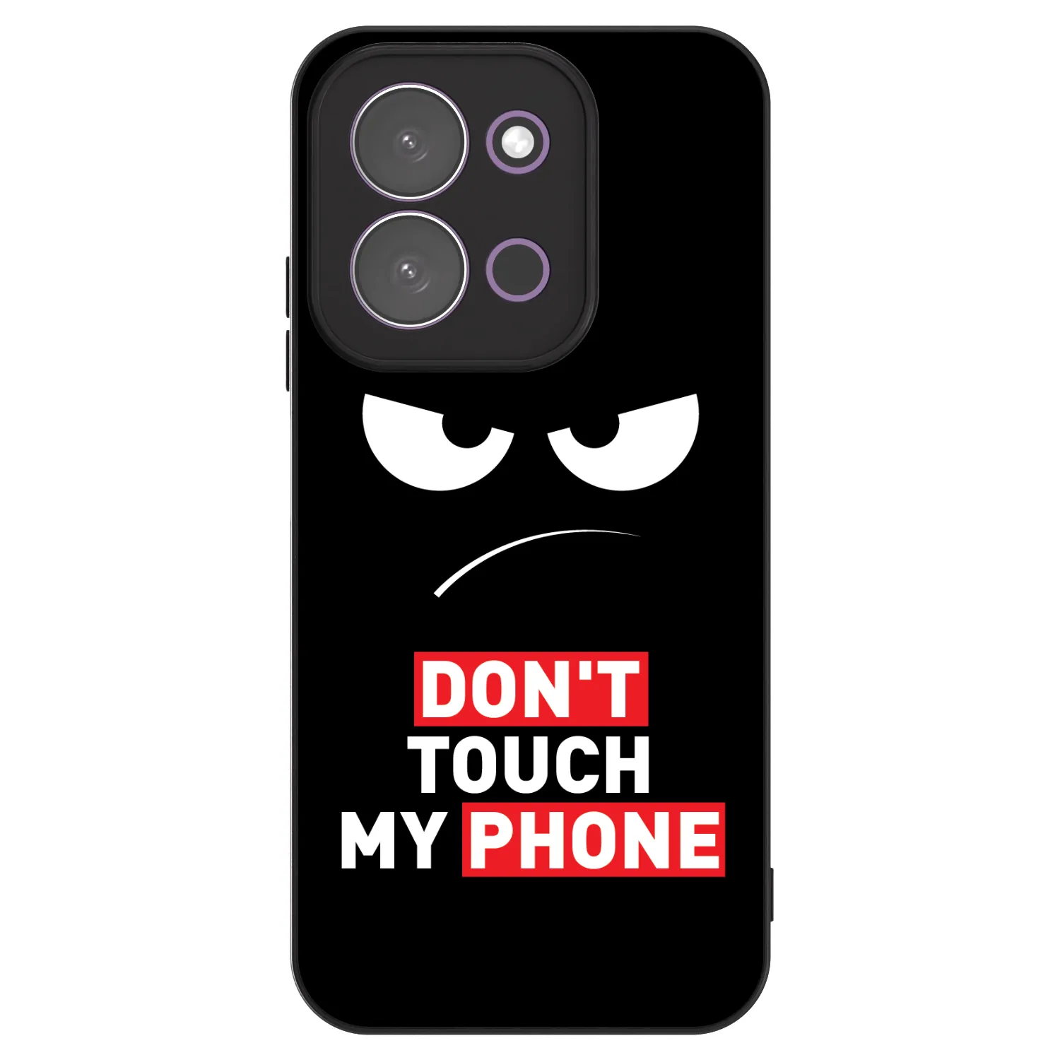 Picasee ULTIMATE CASE für Xiaomi Redmi 15C 5G - Angry Eyes - Transparent