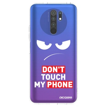 Picasee Xiaomi Redmi 9 Hülle - Transparentes Silikon - Angry Eyes - Transparent