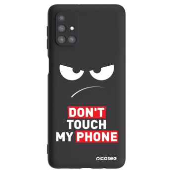 Hülle für Samsung Galaxy M31s - Angry Eyes - Transparent
