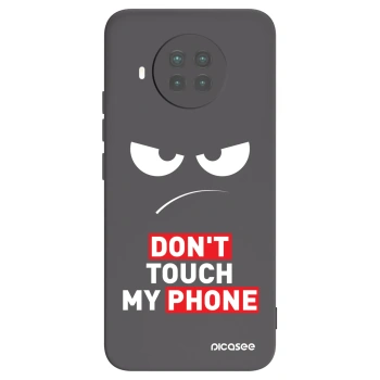 Picasee Xiaomi Mi 10T Lite Hülle - Schwarzes Silikon - Angry Eyes - Transparent