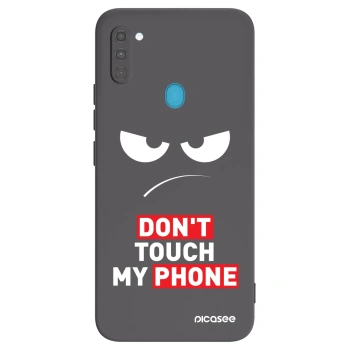 Hülle für Samsung Galaxy M11 - Angry Eyes - Transparent