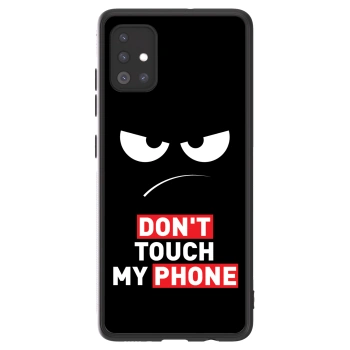 Picasee ULTIMATE CASE für Samsung Galaxy A51 A515F - Angry Eyes - Transparent