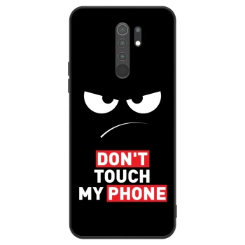 Hülle für Xiaomi Redmi 9 - Angry Eyes - Transparent