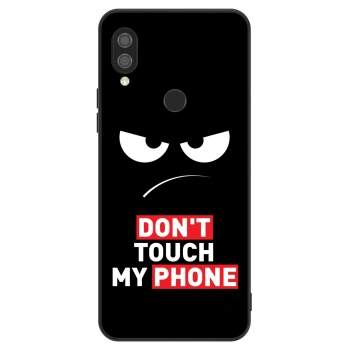 Hülle für Xiaomi Redmi 7 - Angry Eyes - Transparent
