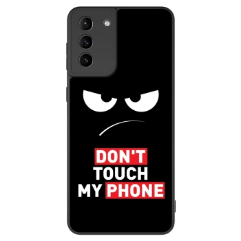 Hülle für Samsung Galaxy S21+ 5G G996F - Angry Eyes - Transparent