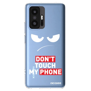 Picasee Xiaomi 11T Pro Hülle - Transparentes Silikon - Angry Eyes - Transparent