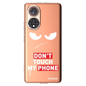 Picasee Honor 50 5G Hülle - Transparentes Silikon - Angry Eyes - Transparent