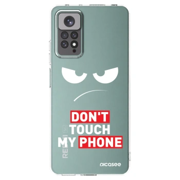 Picasee Xiaomi Redmi Note 11 Hülle - Transparentes Silikon - Angry Eyes - Transparent
