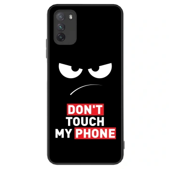 Hülle für Xiaomi Poco M3 - Angry Eyes - Transparent